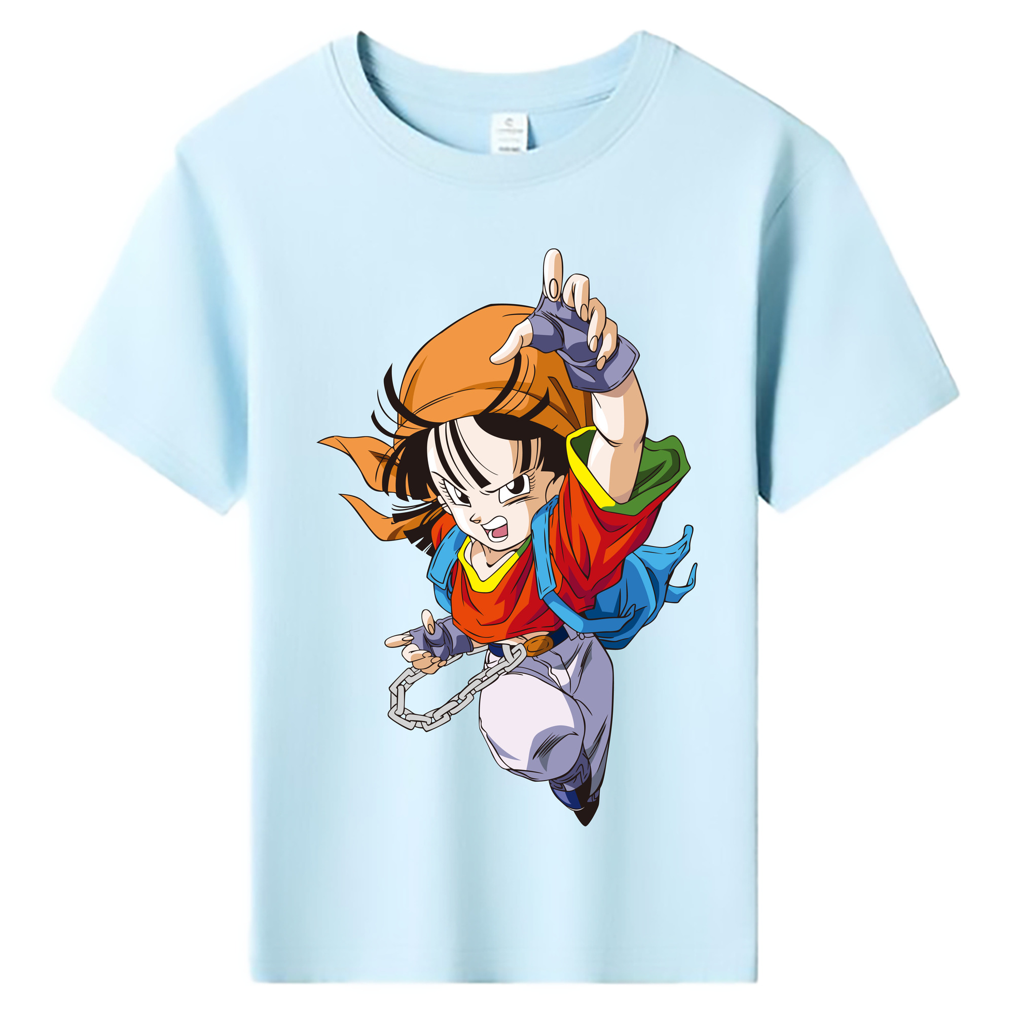 （画像用） ドラゴンボール パン DRAGON BALL Pan 綿100％キッズTシャツ（フロントプリント）